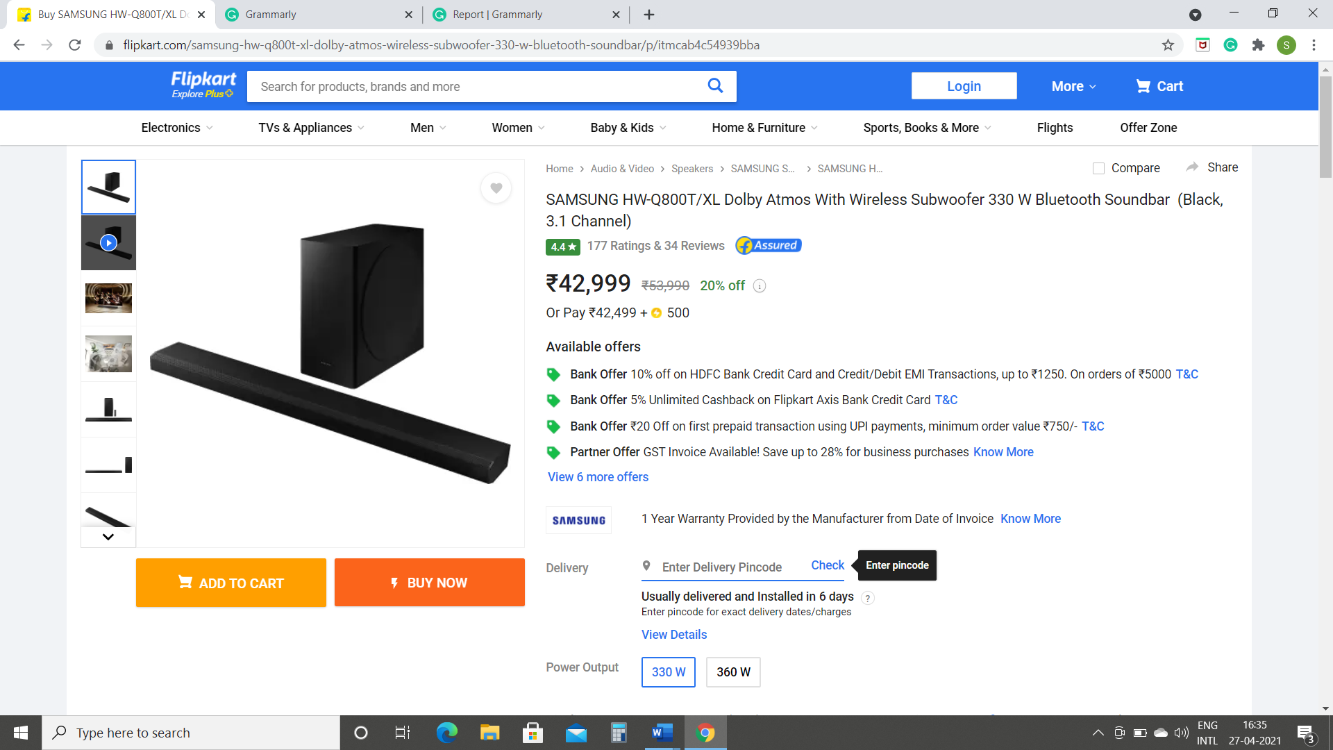 Samsung Soundbar Q800T review