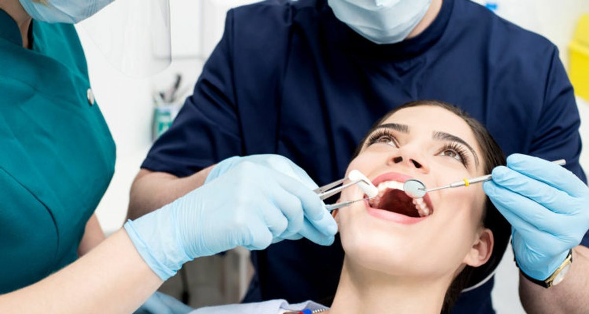 professional dental cleaning