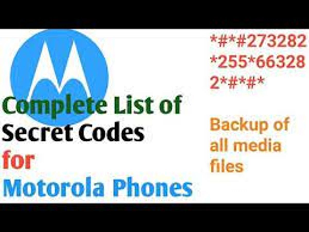 motorola secret codes and hacks