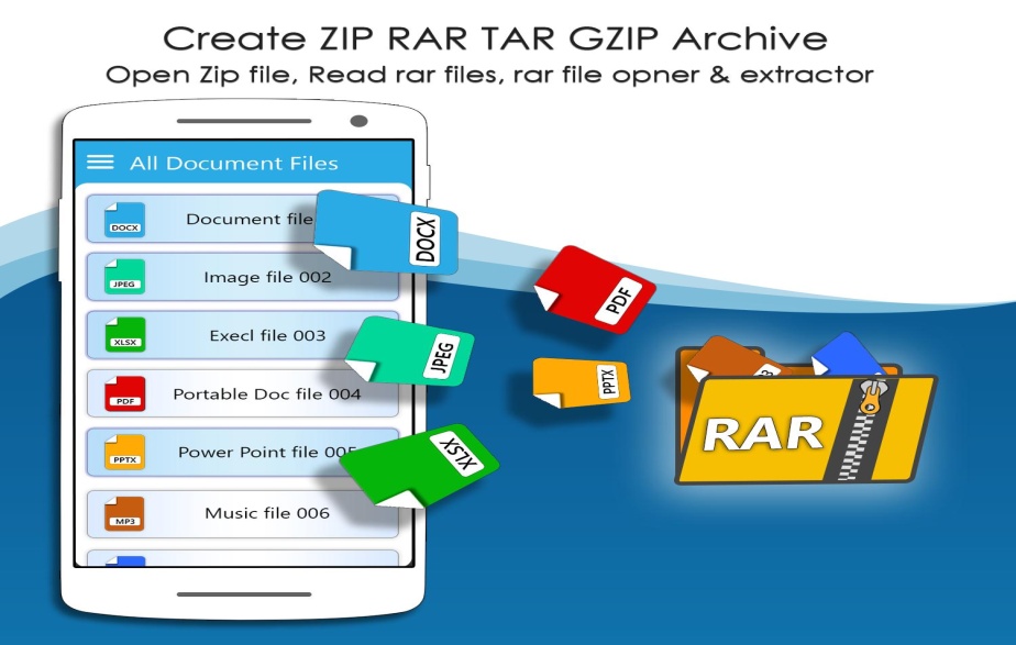 android zip extractor