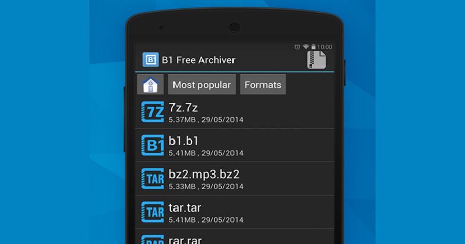 android zip extractor