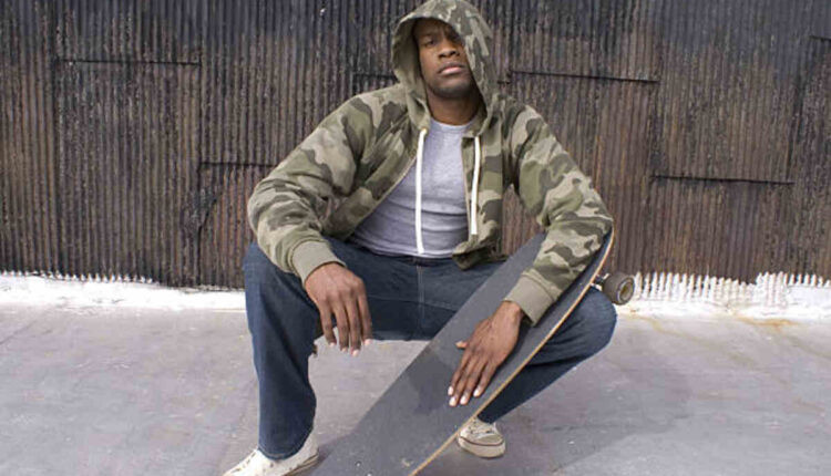 camo hoodie