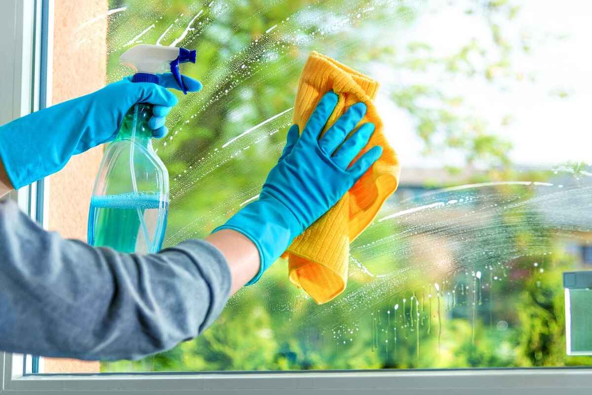 how to clean glass