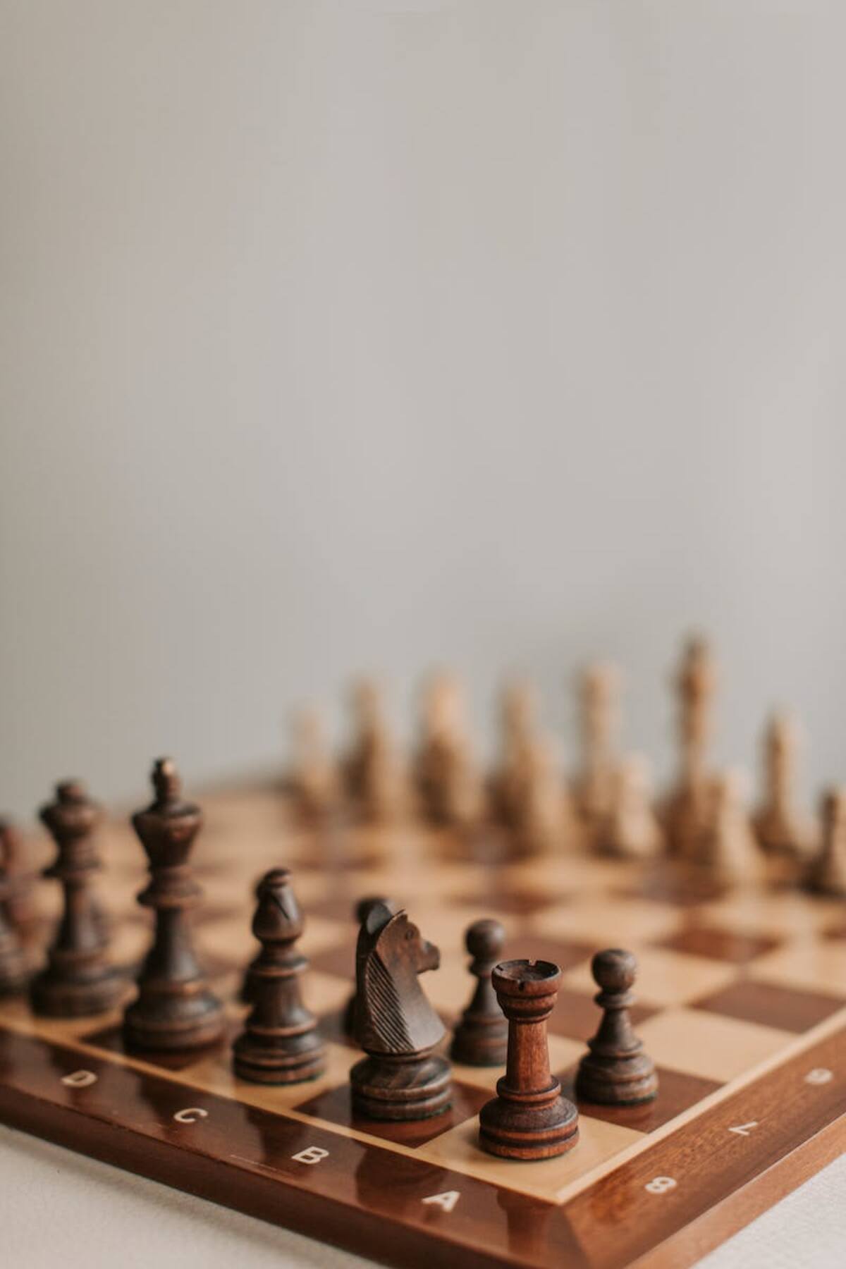 how to set up a chess board