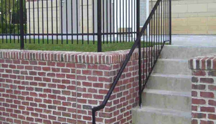 black steel palisade fencing