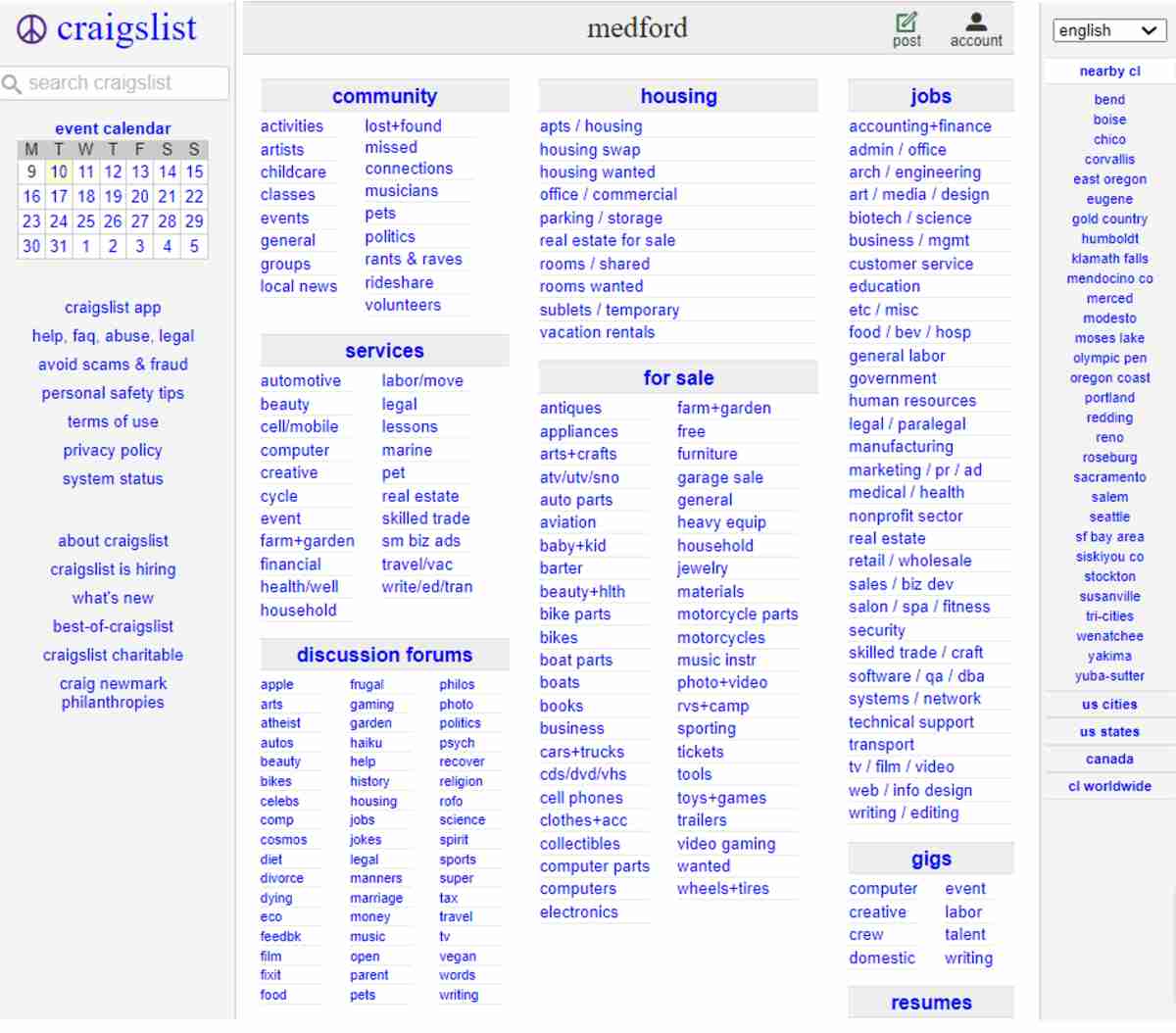 craigslist medford