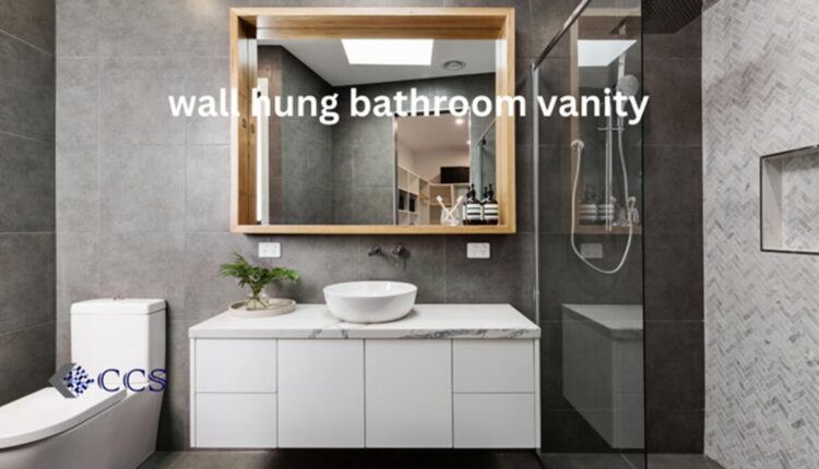 wall hung vanity