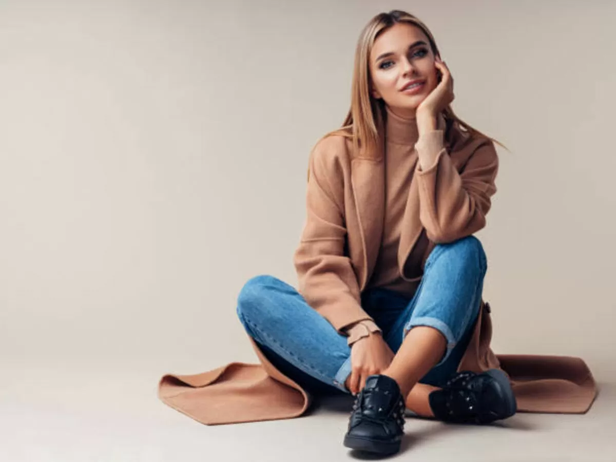 beige coat