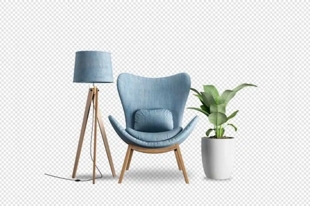 modern armchair