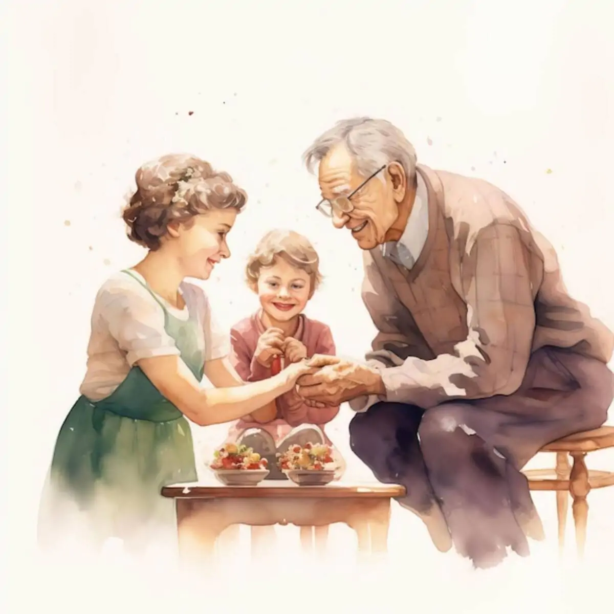 grandparents painting