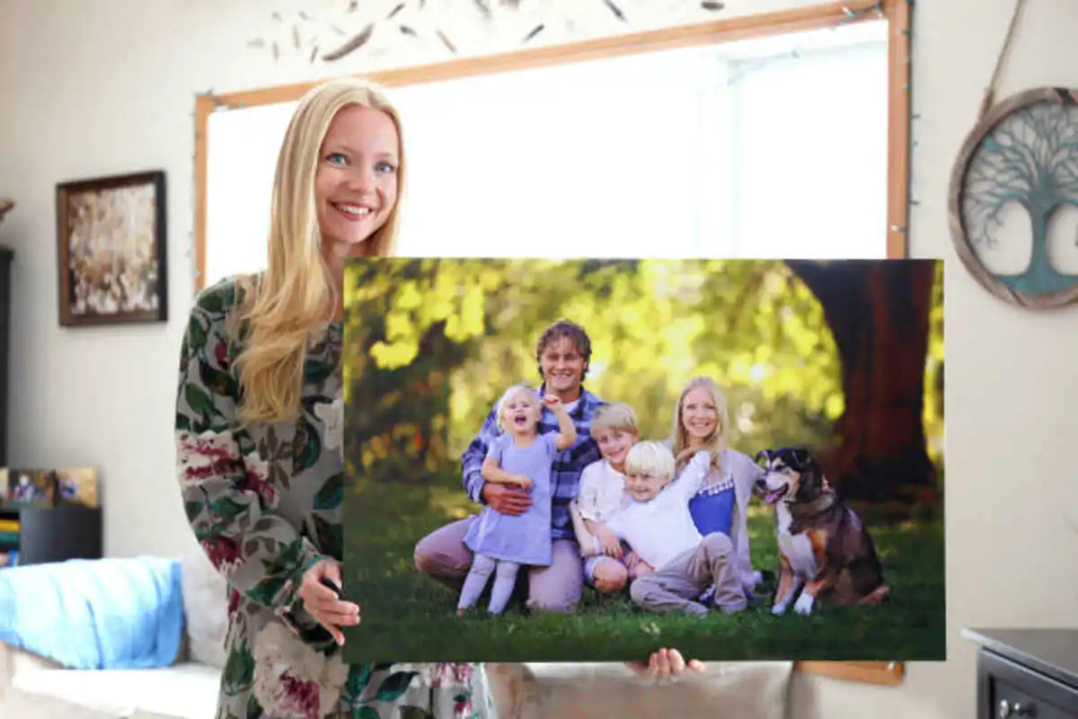 Custom canvas prints